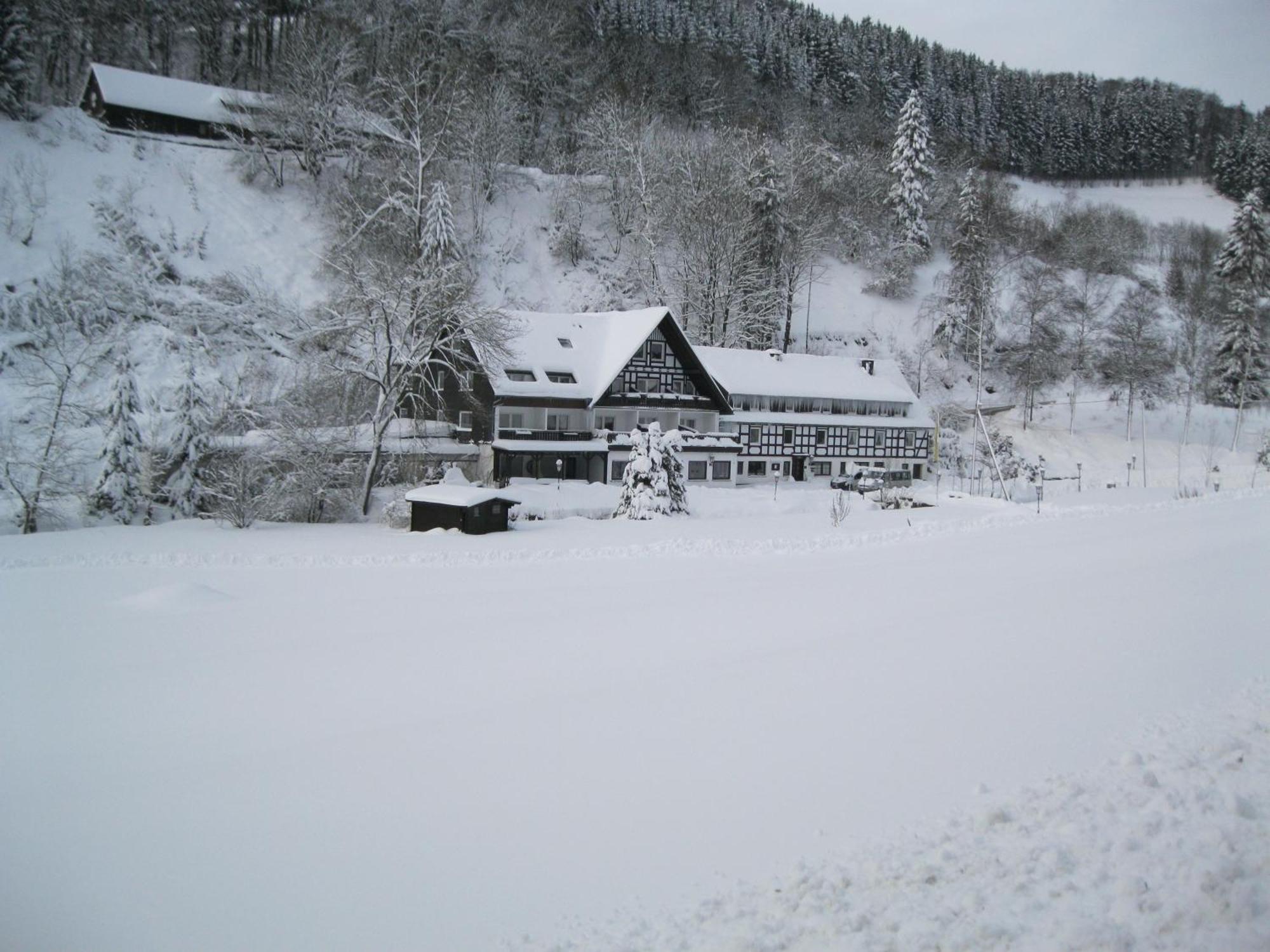 Tommes Gaestehaus Zur Muehle Schmallenberg Exteriör bild